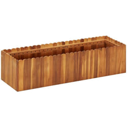 Vidaxl - Fioriere, Letto Rialzato da Giardino 100x30x25 cm in Massello di Acacia