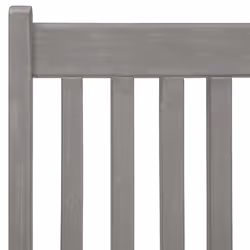 VidaXL 45938 sedia da esterno Terrazzo Legno di acacia Grigio - Vista aggiuntiva 8
