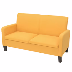 VidaXL 278214 divano 3 seduta(e) Giallo - Vista aggiuntiva 4