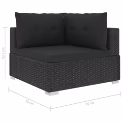 VidaXL 46755 set mobili da esterno - Vista aggiuntiva 8