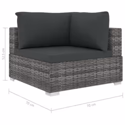 VidaXL 46783 set mobili da esterno - Vista aggiuntiva 8