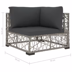 VidaXL 46805 set mobili da esterno - Vista aggiuntiva 8
