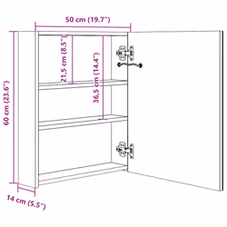 VidaXL 285115 arredo bagno - Vista aggiuntiva 8