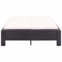 VidaXL 46238 letto per esterni Nero, Crema, Bianco - Vista aggiuntiva 4