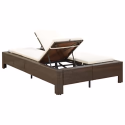 VidaXL 46239 letto per esterni Marrone, Crema, Bianco - Vista aggiuntiva 4
