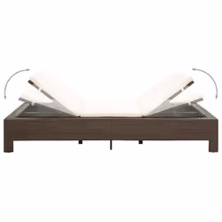 VidaXL 46239 letto per esterni Marrone, Crema, Bianco - Vista aggiuntiva 5