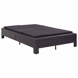 VidaXL 46241 letto per esterni Nero - Vista aggiuntiva 2
