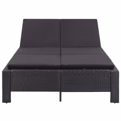 VidaXL 46241 letto per esterni Nero - Vista aggiuntiva 4
