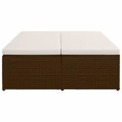 VidaXL 46243 letto per esterni Marrone, Crema, Bianco - Vista aggiuntiva 6