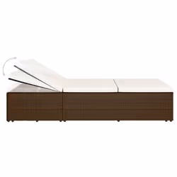 VidaXL 46243 letto per esterni Marrone, Crema, Bianco - Vista aggiuntiva 8
