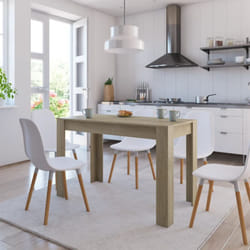 Vidaxl - Tavolo da Pranzo, Tavolo da Cucina Rovere Sonoma 120x60x76cm in Legno Multistrato 96092