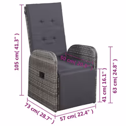 VidaXL 47678 set mobili da esterno - Vista aggiuntiva 6