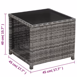 VidaXL 47678 set mobili da esterno - Vista aggiuntiva 7