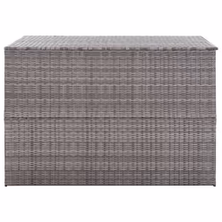 Baule da Giardino Grigio 150x100x100 cm in Polyrattancod mxl 72957 - Vista aggiuntiva 2