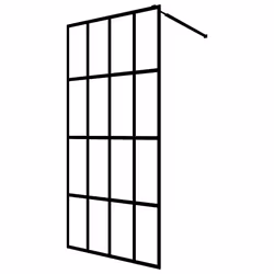 vidaXL Cabina Doccia con Vetro Temperato Trasparente 100x195 cm - Vista aggiuntiva 2