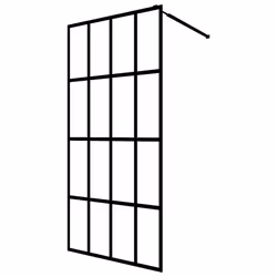 vidaXL Cabina Doccia con Vetro Temperato Trasparente 118x190 cm - Vista aggiuntiva 2