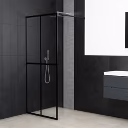 Aggiungete un tocco in stile industriale al vostro bagno grazie a questa moderna cabina doccia! Questo prodotto offre uno sti ...