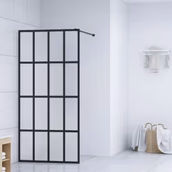 Aggiungete un tocco in stile industriale al vostro bagno grazie a questa moderna cabina doccia! Questo prodotto offre uno sti ...