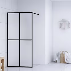 Colore: Bianco satinato (vetro) + nero (profilo) Materiale: Vetro temperato ESG (schermo) + alluminio (profilo) Dimensioni: ( ...