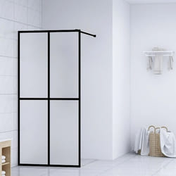 Cabina Doccia con Schermo in Vetro Temperato Glassato 118x190cm Vidaxl 6193