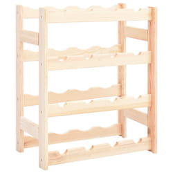 VidaXL 286192 scaffale per vino Legno