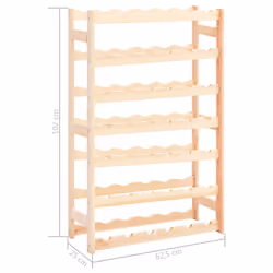 VidaXL 286195 scaffale per vino Legno - Vista aggiuntiva 6