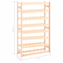 VidaXL 286196 scaffale per vino Legno - Vista aggiuntiva 6
