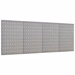 Pannelli per Utensili a Parete 4 pz 40x58 cm in Acciaiocod mxl 130242 - Vista aggiuntiva 2