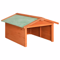 vidaXL Casetta per Tosaerba Robotizzato 72x87x50 cm Massello di Abete - Vista aggiuntiva 2