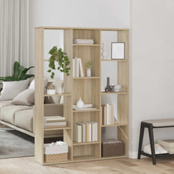 Libreria/Divisorio Rovere Sonoma 100x24x140cm Legno Multistratocod mxl 96799