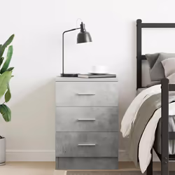 VidaXL 800458 comodino Colore cemento - Vista aggiuntiva 3