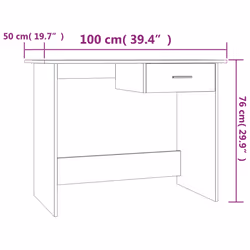 VidaXL 800553 scrivania - Vista aggiuntiva 7
