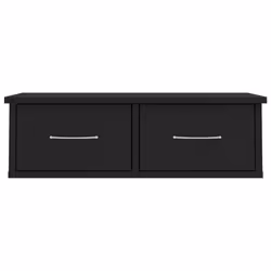 VidaXL 800586 scaffale Legno Nero - Vista aggiuntiva 4