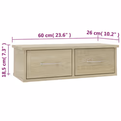 VidaXL 800588 scaffale Legno - Vista aggiuntiva 7
