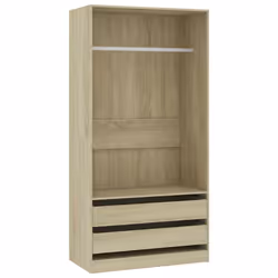 Armadio Rovere Sonoma 100x50x200 cm in Legno Multistratocod mxl 70723
