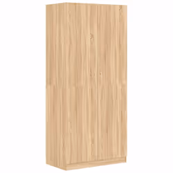 vidaXL Armadio Rovere Sonoma 90x52x200 cm in Legno Multistrato - Vista aggiuntiva 2