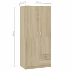 VidaXL 800642 armadio/guardaroba per camera da letto - Vista aggiuntiva 8