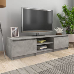 Vidaxl - Mobile tv, Armadietti a per tv Grigio Cemento 140x40x35,5 cm in Truciolato