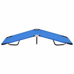 VidaXL 47754 sedia da esterno Salone Seduta imbottita Tessuto, Poliestere Blu - Vista aggiuntiva 3