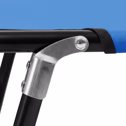 VidaXL 47754 sedia da esterno Salone Seduta imbottita Tessuto, Poliestere Blu - Vista aggiuntiva 8