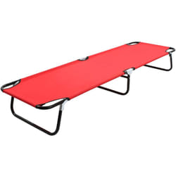 VidaXL 47756 sedia da esterno Salone Seduta imbottita Tessuto, Poliestere Rosso