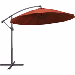 Questo elegante ombrellone è la scelta perfetta per creare un po' d'ombra e proteggervi dai dannosi raggi UV del sole. La fod ...