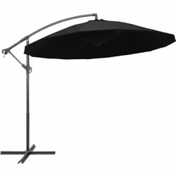 Questo elegante ombrellone è la scelta perfetta per creare un po' d'ombra e proteggervi dai dannosi raggi UV del sole. La fod ...
