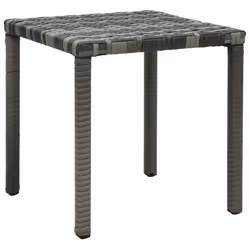 VidaXL 47747 sedia da esterno Salone Seduta imbottita Rattan sintetico, Acciaio Grigio - Vista aggiuntiva 7