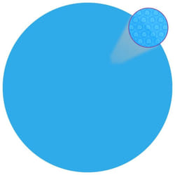 Vidaxl - Copertura solare per Piscina in pe con camere d'aria Blu vari dimensioni dimensioni : 356 cm