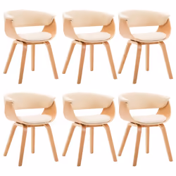 VidaXL 278732, Legno, Cotone, Poliuretano (PU), 595 mm, 510 mm, 720 mm, 43 cm