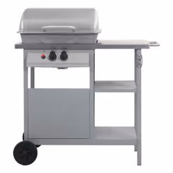 VidaXL 47394 barbecue per l'aperto e bistecchiera Kettle Gas naturale Acciaio inox 5500 W - Vista aggiuntiva 4