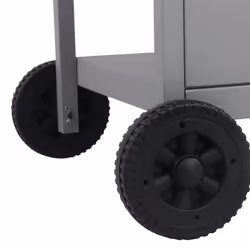 VidaXL 47394 barbecue per l'aperto e bistecchiera Kettle Gas naturale Acciaio inox 5500 W - Vista aggiuntiva 8