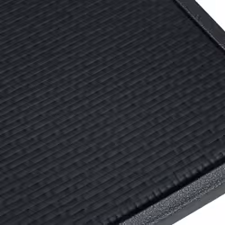 VidaXL 47890 sedia da esterno Terrazzo Plastica, Acciaio Nero - Vista aggiuntiva 8