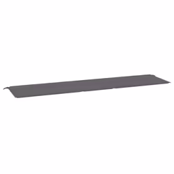 vidaXL Cuscino per Panca Antracite 200x50x4 cm in Tessuto Oxford - Vista aggiuntiva 2